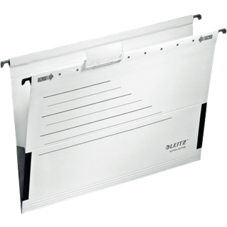 Hængemappe sideluk Active Alpha A4 hvid 19263001, pakke med 25stk