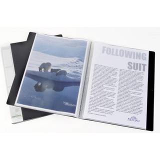 Durable Displaymappe DURALOOK med 30 lommer sort