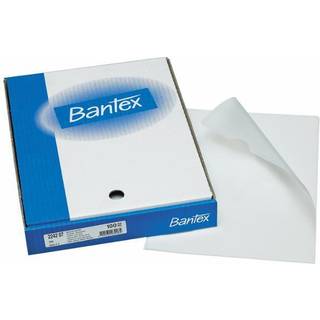100 x Bantex plastomslag A4 110my hvid