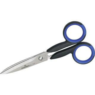 Durable SUPERCUT kvalitets saks 13cm sort-blå