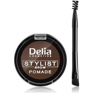 Delia Cosmetics Eyebrow Expert Øjenbrynspomade Skygge Dark Brown - 4 g