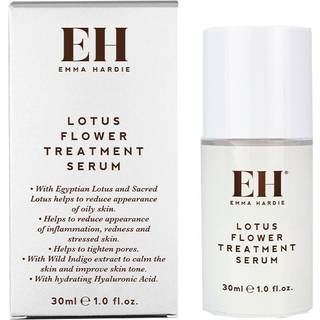 Emma Hardie Lotus Flower Treatment Serum Ansigtsserum til at kontrollere hudfedtproduktion og akne Parfumefri 30 ml - 30 ml
