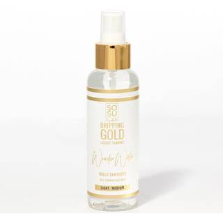 Dripping Gold Wonder Water Hello Tan Selvbruner spray til ansigt Light - Medium 100 ml - 100 ml