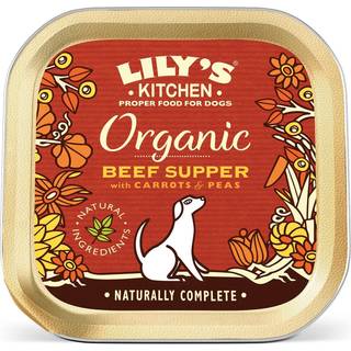 Lilys Kitchen Paté Organic Beef Supper, 11 x 150g