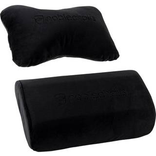 noblechairs Pillow-set for EPIC/ICON/HERO - Black - Sort - Stof