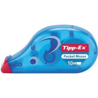 Tipp-ex pocket mouse korrektionstape 10 meter 4.2mm - kasse med 10 stk.