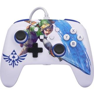 PowerA Enhanced kablet controller til Nintendo Switch - Master Sword Attack - Wired Controller - Nintendo Switch