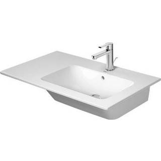 Duravit ME by Starck håndvask, asymmetrisk, 830mm, uden hanehul