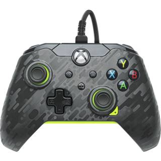 PDP Wired Controller - Electric Carbon & Yellow - Wired Controller - Microsoft Xbox One