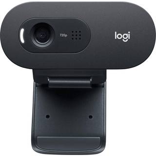 Logitech C505e HD 720P webkamera- Sort