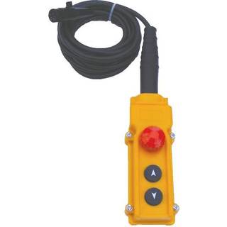 Warrior Winches Håndbetjening m/ledning og nødstop, 4-pin