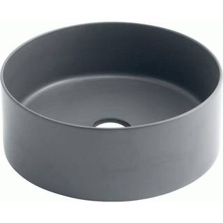 Lavabo Mate Ø400 fritstående porcelæns badvask - mat grå