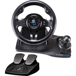 Subsonic Superdrive GS 550 Steering Wheel - Wired Steering wheel & Pedal set - Sony PlayStation 4