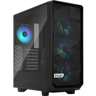 Fractal Design Meshify 2 Compact RGB White Tempered Glass Clear Tint