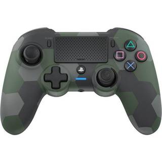 NACON Dualshock 4 V2 Controller Asymmetric - Camo Green - Wireless Controller - Sony PlayStation 4