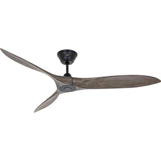 Eco Airscrew loftventilator, 152 cm, sort