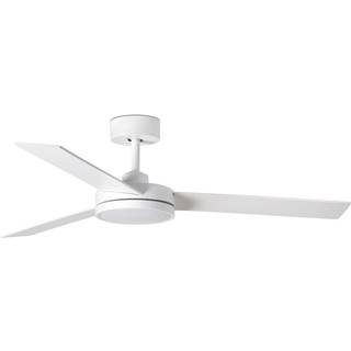 Barth LED-loftventilator med lys, hvid