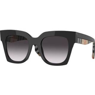 Burberry BE4364 KITTY 39428G 49 Solbriller Kvinder Black - Black - 49mm