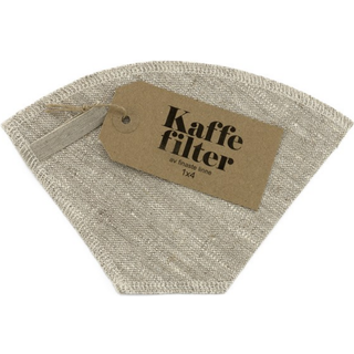 Genanvendeligt kaffefilter i hør