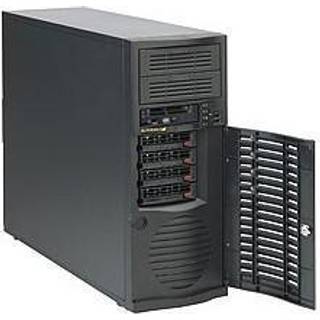 Supermicro SC733 TQ-668B - Kabinet - Tower - Sort