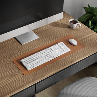 Alterzone PAD Desktop Vegan Leather Surface - Cognac Brown