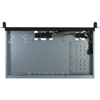 INTER-TECH 48.3cm Inter-Tech IPC 1U-K-125L 1HE OHNE Netzteil Schwarz