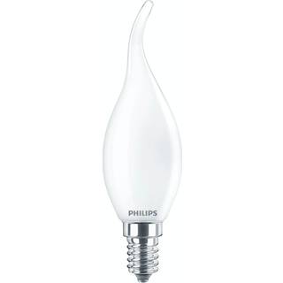 FORÅRSUDSALG - E14 - Philips LED Kerte Pære - Mat - 2.2W - 250lm