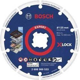 BOSCH X-LOCK Diamond Metal Wheel 125x22,23 mm EXPERT Diamond Metal Wheel X-LOCK skæreskive 125 x 22,23 mm