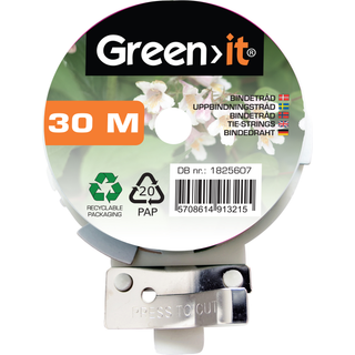 Green-it Bindetråd plastbelagt - 30 m. ✓ På lager - klar til levering og afhentning