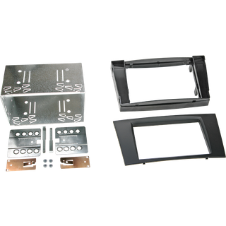 2-DIN kit Mercedes E-klasse, sort