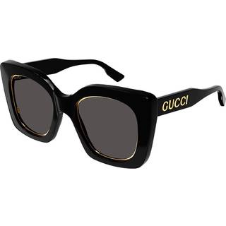 Gucci GG1151S 001 51 Solbriller Kvinder Black - Black - 51mm