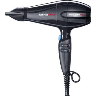 BaByliss PRO Veneziano-HQ Ionic Ultra-Long Hårtørrer Black