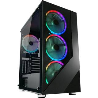 LC Power Gaming 803B Shaded_X - Kabinet - Tower - Sort