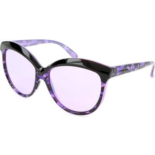 Italia Independent I-I 0092 HAVANA GLOSSY HAV.017 58 Solbriller Kvinder Purple - Black Purple - 58mm