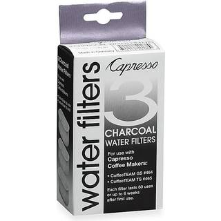 Capresso 4640.93 3-Pack Charcoal Water Filtre til Capresso Coffeeteam TS og Coffeeteam GS kaffemaskine