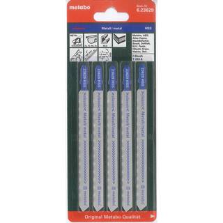 Stiksavklinge til metal 106mm HSS 1,2mm pk/5