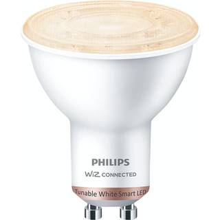 Philips smart led spotpære gu10 50w white justerbar plast dæmpbar