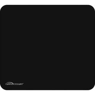 Compucessory 23617 Economy Mouse Pad Nonskid Rubber Base 9-1/2-tommer x8-1/2-tommer sort