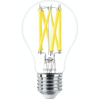 Philips led standardpære 100w e27 a60 filament klar varm hvid dæmpbar