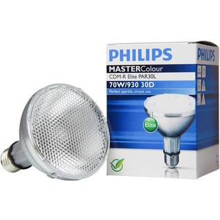 Philips MASTERColour E27 CDM-R Elite PAR30L 70W 30D - 930 varm hvid | bedste farvegengivelse