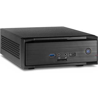 Inter-Tech MW-01 II - Kabinet - Desktop slimline - Sort