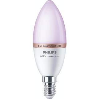 Philips smart led kertepære c37 e14 40w color mat dæmpbar