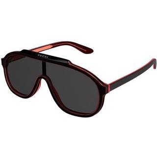 Gucci GG1038S 001 99 Solbriller Mænd Rød - Shiny Transparent Red Black - 99mm