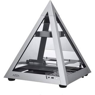 AZZA Pyramid Mini 806 - Mini-ITX tower - mini ITX - Kabinet - Miditower - Grå