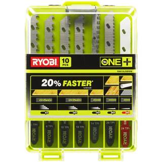 Ryobi Stiksavklinger 10-pak (træ , laminat og metal) - RAK10JSBWM ✓ På lager - klar til levering og afhentning