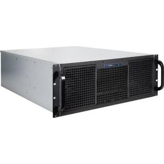 Inter-tech 4u 40255 19" Rack Grå, Sort