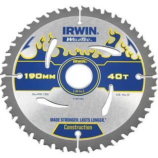 Rundsavsklinge til træ Irwin 1897384; 190 mm
