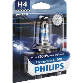 H4 pære - RacingVision GT200 - 200% mere lys (1 stk)