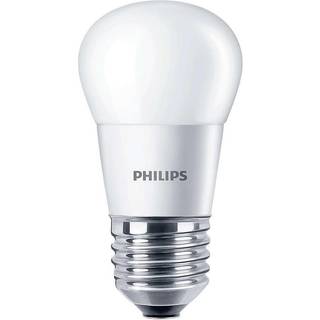 Philips Corepro LED Lustre E27 Kugle matt 5W 470lm - 827 ekstra varm hvid | erstatter 40W