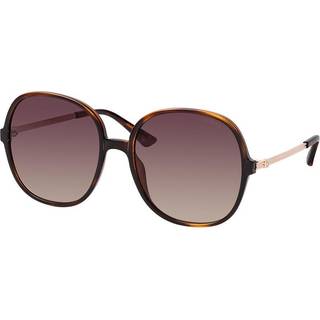 Guess Kvinde GU7844 52F Solbriller Injiceret Havana Brun Rund Normal Skygge